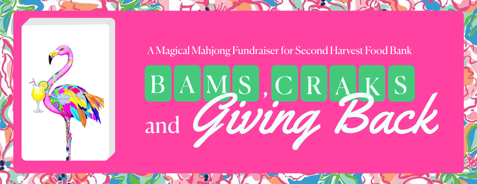 Bams, Craks and Giving Back